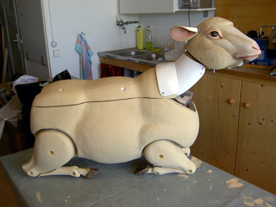Mouton animatronique