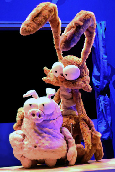 Marionnettes en tissus