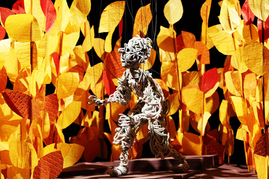 Marionnette du garçon.