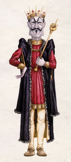 Le Roi, maquette couleur