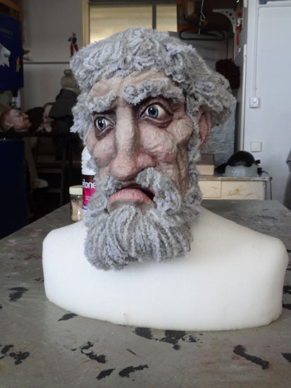 Duncan, pose des cheveux en laine