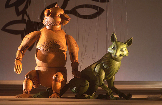 Mr. Renart, marionnettes à fils