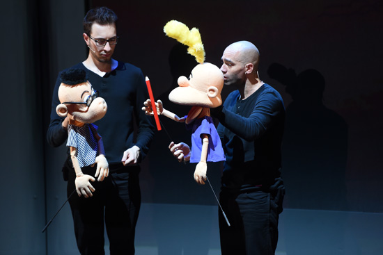 Manu et Titeuf, muppets