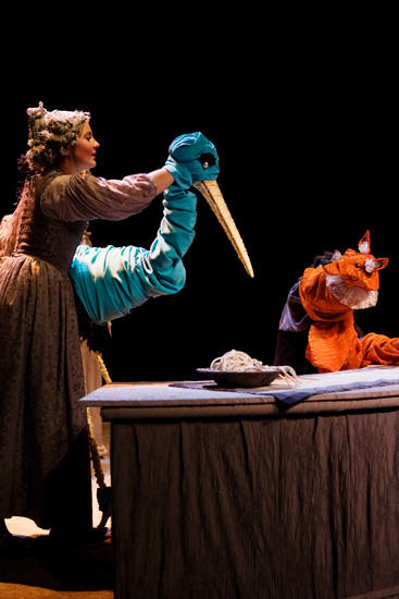 Le Renard et la Cigogne